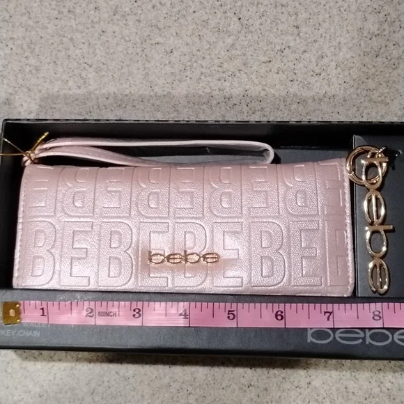 Bebe wallet and keychain set NWT - Picture 6 of 7